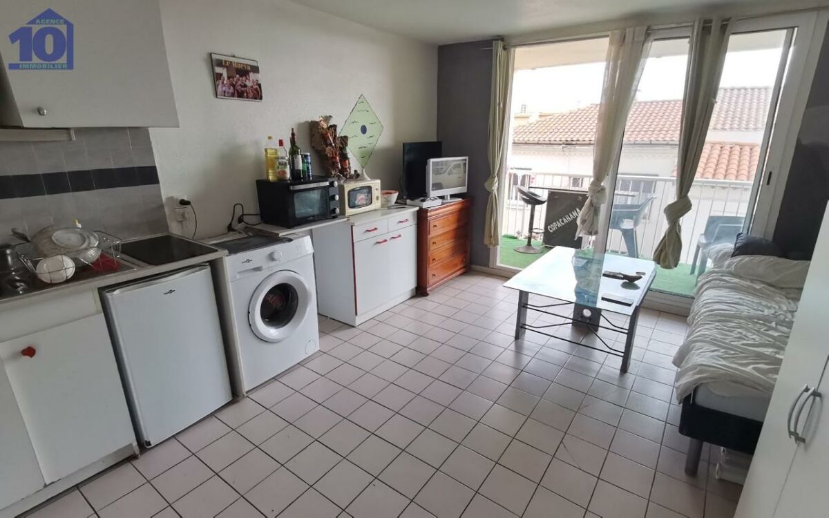 Appartement 1 pièce 19 m² · à Valras-Plage · 19 m² · 76 000 €