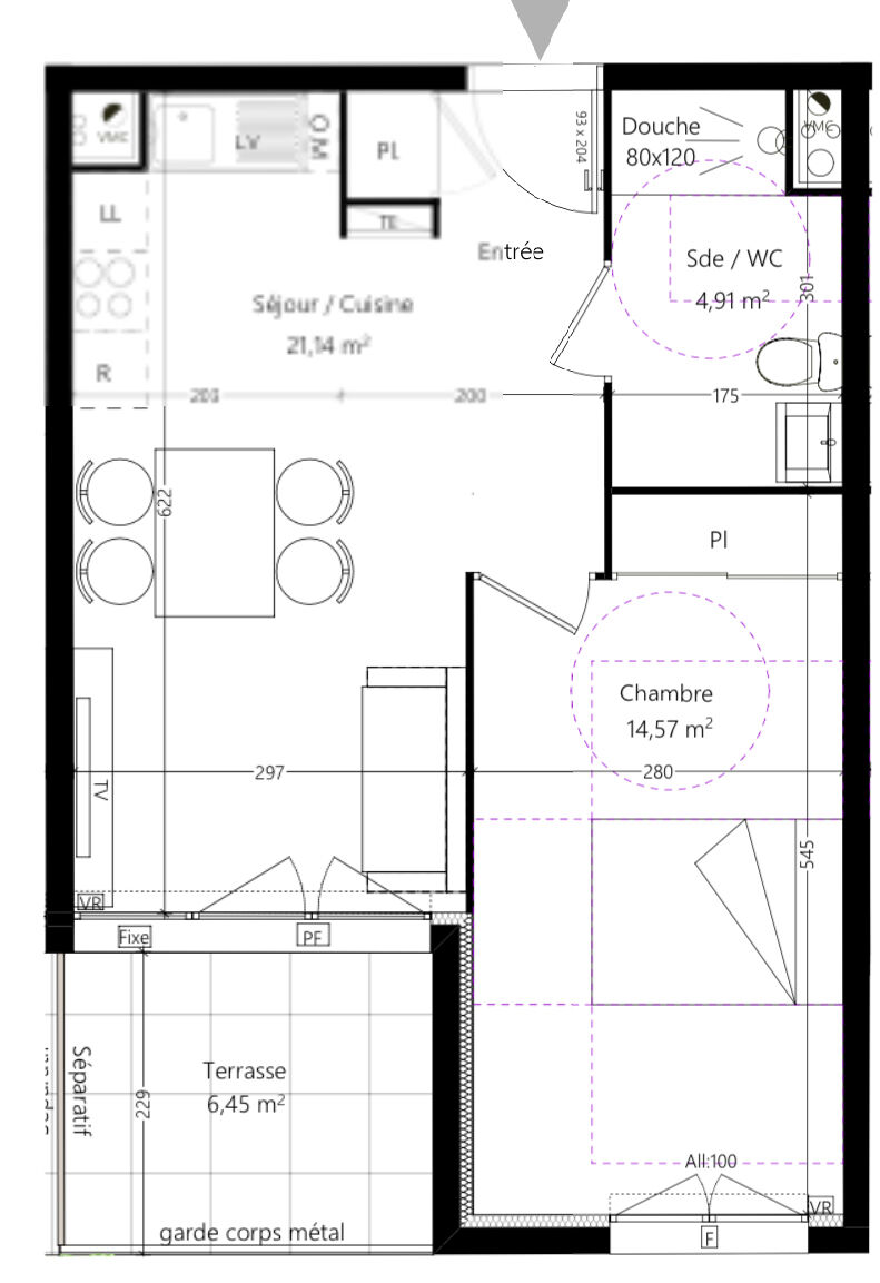 Vente Appartement 41m² 2 Pièces à Port-de-Bouc (13110) - Clairimmo